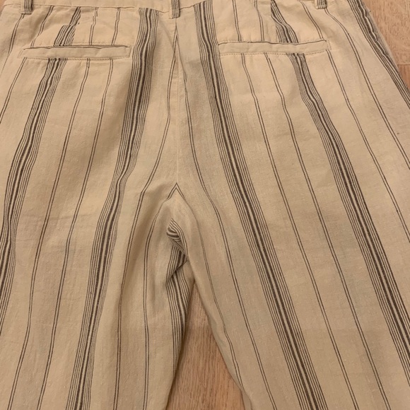 Current Elliott small black and cream striped pant - Picture 8 of 9